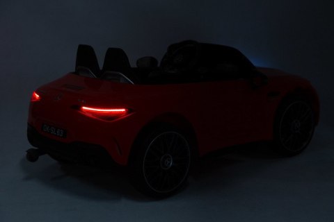 POJAZD NA AKUMULATOR MERCEDES SL63 RED