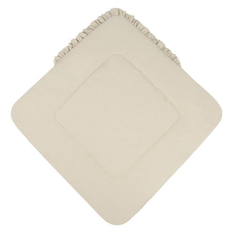 ROŻEK BAWEŁNA ROSE BEIGE 75X75