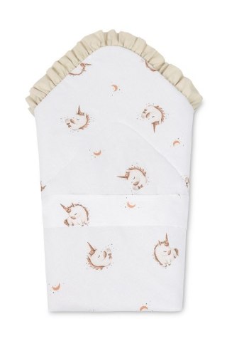 ROŻEK BAWEŁNA UNICORN BEIGE 75X75