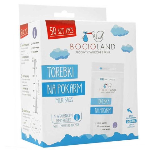 0199 WORECZKI NA MLEKO 200ML 50SZT BL019