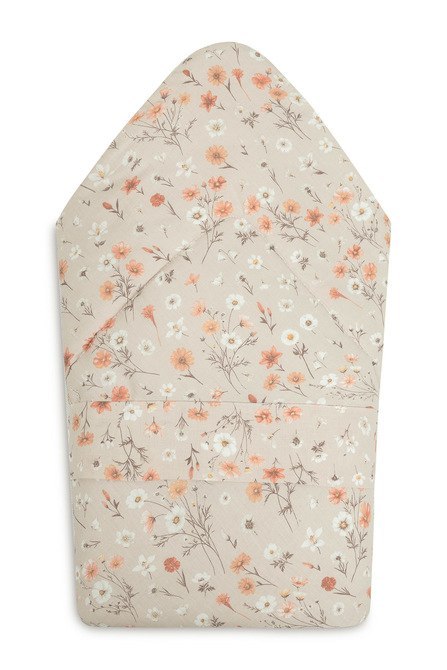 ROŻEK VELVET BLOOM BEIGE 75X75