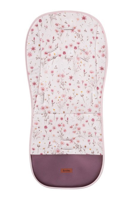 WKŁADKA DO WÓZKA 3D BLOOM PINK