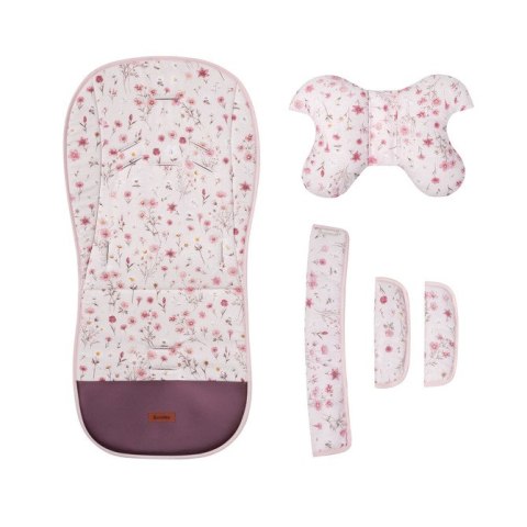 WKŁADKA DO WÓZKA 3D BLOOM PINK