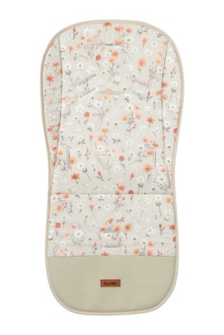WKŁADKA DO WÓZKA VELVET BLOOM BEIGE