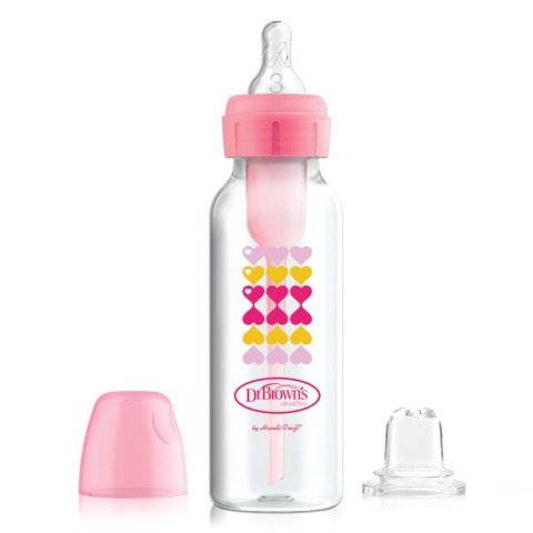 SB8191 ZESTAW OD BUTELKI DO KUBKA 250ML RÓŻOWY