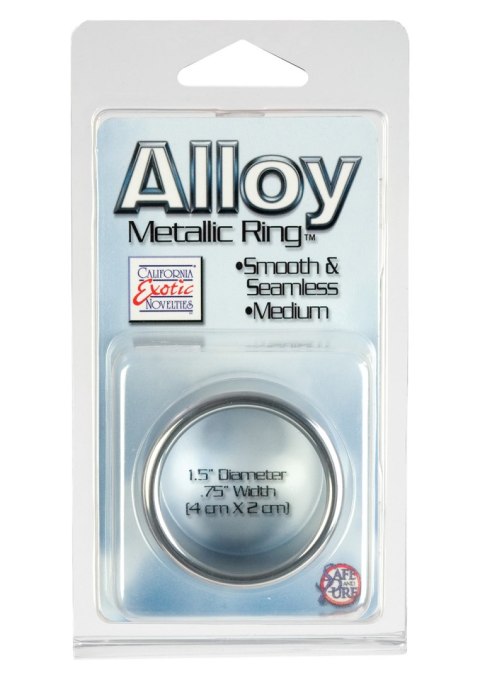 Alloy Metallic Ring - M Silver CalExotics