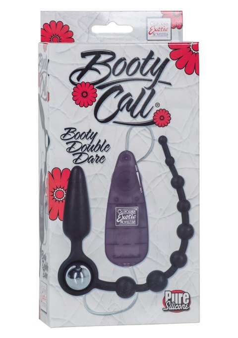 Booty Call Booty Double Dare Black CalExotics