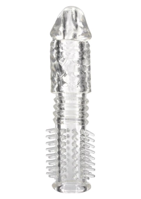 Penis Silicone Sleeve Transparent Seven Creations