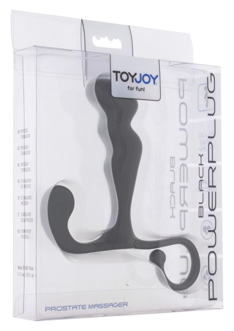Power Plug Prostate Massager Black TOYJOY