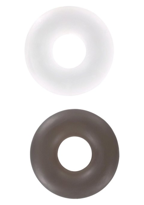 Stud Rings 2pcs Transparent TOYJOY