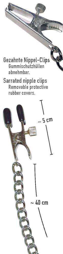 Boob Chain + Nipple Clamps SX Fetish Collection