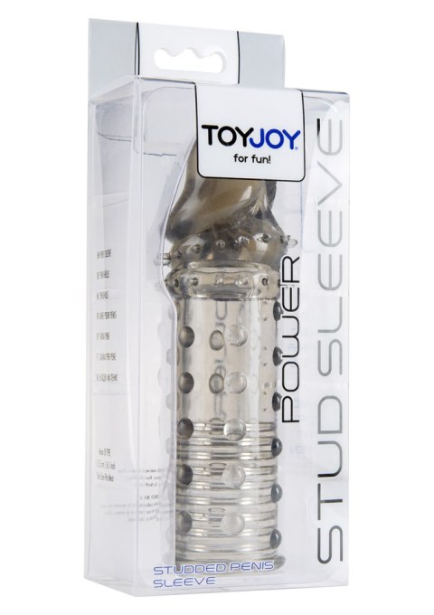 Power Stud Sleeve Grey TOYJOY