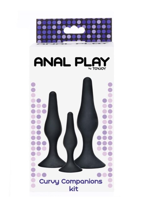 Curvy Companions Kit 3pcs Black TOYJOY