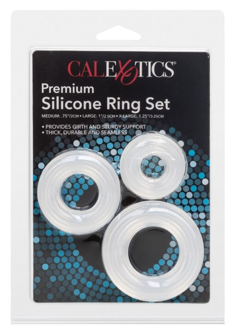 Premium Silicone Ring Set Transparent CalExotics