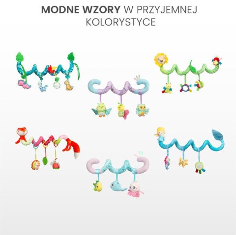 COLORFUL SPRĘŻYNKA EDUKACYJNA SOWA