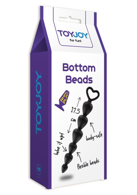 Bottom Beads Black TOYJOY