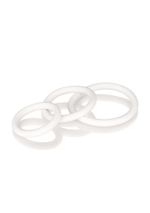 Rubber Ring - 3 Piece Set White CalExotics