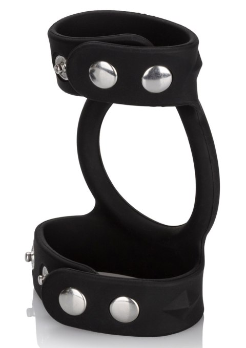 Silicone Tri-Snap C & B Cage Black CalExotics