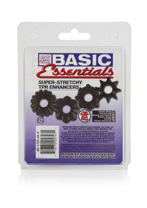Basic Essentials 4 Pack Grey CalExotics