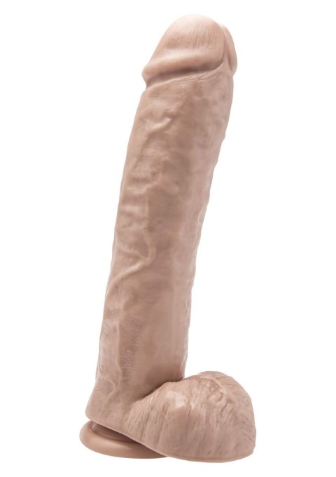 Dildo 11 inch with Balls Light skin tone TOYJOY