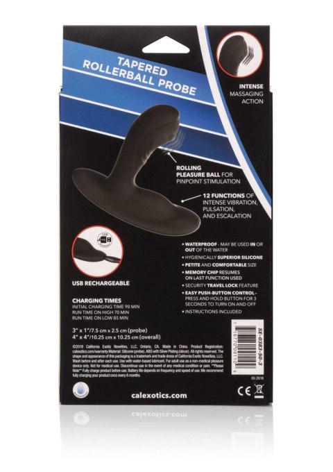 Eclipse Roller Ball Probe Black CalExotics