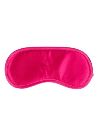 Maska-Pink Satin Eye Mask Easytoys