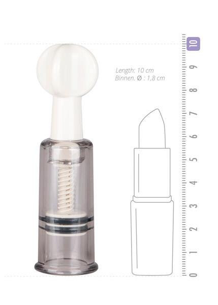 Pompka-Nipple & Clit Suckers 3pcs Easytoys