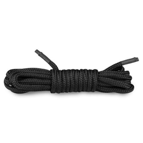 Wiązania-Black Bondage Rope - 10m Easytoys