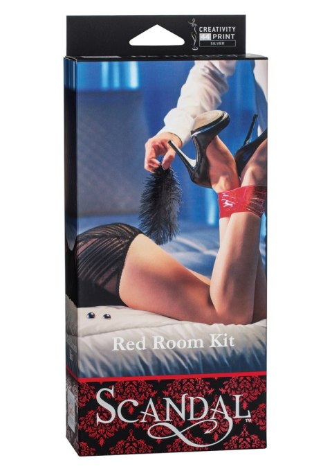 Zestaw-SCANDAL RED ROOM KIT CalExotics