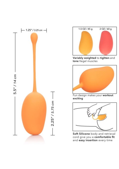 Kegel Training Set Mango Assortment CalExotics