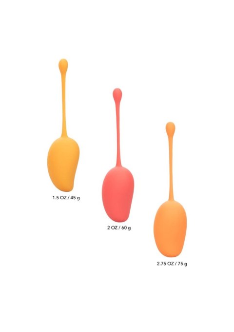 Kegel Training Set Mango Assortment CalExotics