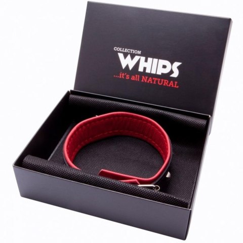 Wiązania-WHIPS obroża damska z ćwiekami Whips Collection