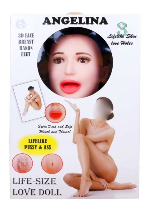Lalka- ANGELINA 3D - Vibrating B - Series LaLa