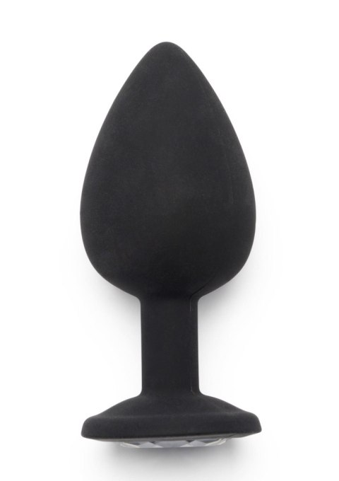 Diamond Booty Jewel Large Black TOYJOY