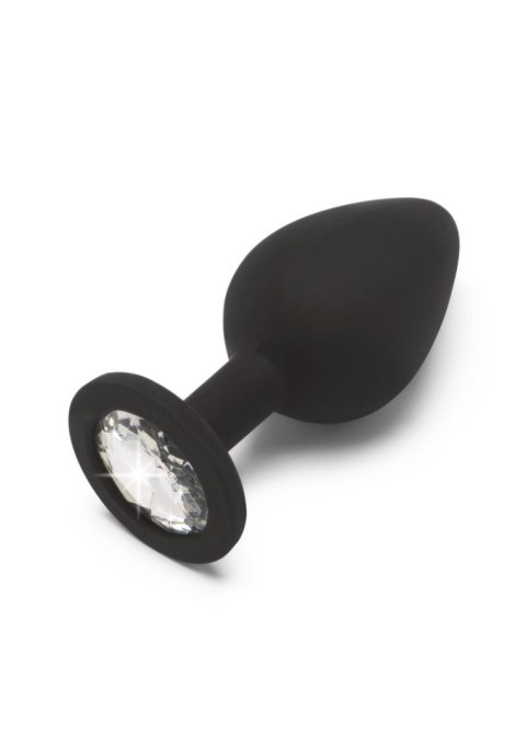 Diamond Booty Jewel Medium Black TOYJOY