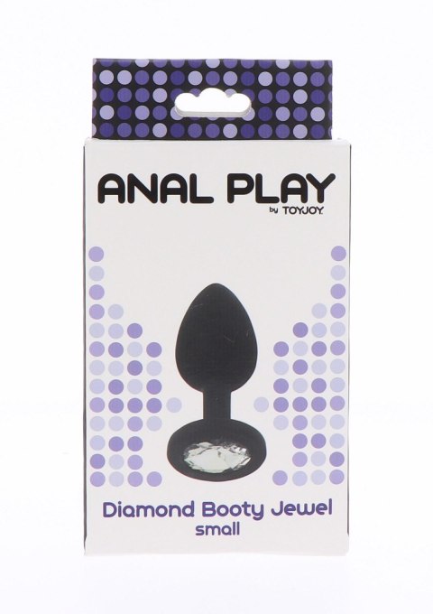 Diamond Booty Jewel Small Black TOYJOY