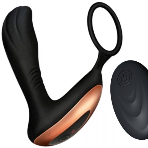 Stymulator-Prostate Massager with Ring USB 10 Function / Remote Control B - Series Magic