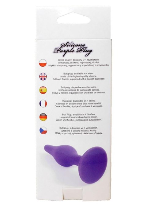 Plug-Silicone Plug Purple - Large B - Series HeavyFun