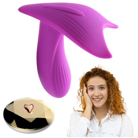 Stymulator-Silicone Panty Vibrator USB 10 Function / Heating / Voice Control B - Series Fox
