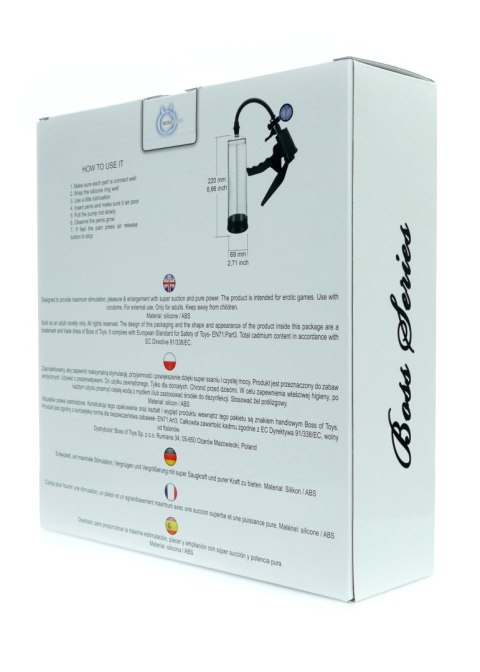 Pompka-Powerpump PRO 01 - Clear B - Series Power