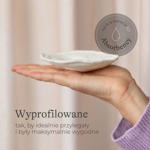 5357 WKŁADKI LAKTACYJNE WIELORAZOWE 4SZT LANSINOH