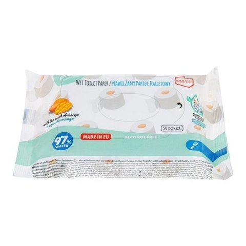 A0030 PAPIER TOALETOWY NAWILŻANY 50SZT