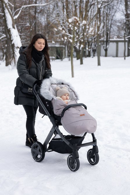 ŚPIWOREK ORSO GRANATOWY PERŁA 100 X 45