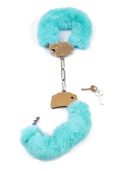 Kajdanki Fetish B - Series- Furry Cuffs Blue Fetish B - Series