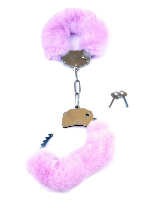 Kajdanki Fetish B - Series- Furry Cuffs Purple Fetish B - Series