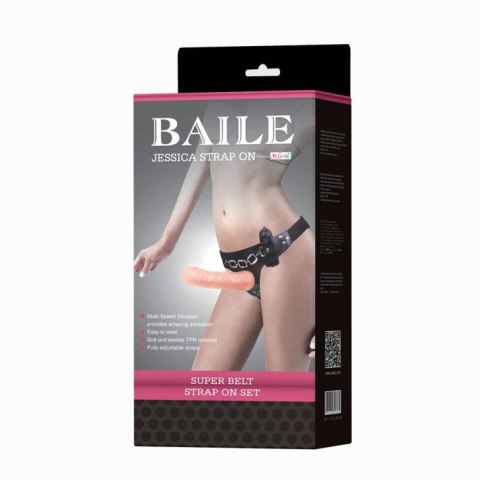 BAILE - Vibrating JESSICA Strap-on BAILE
