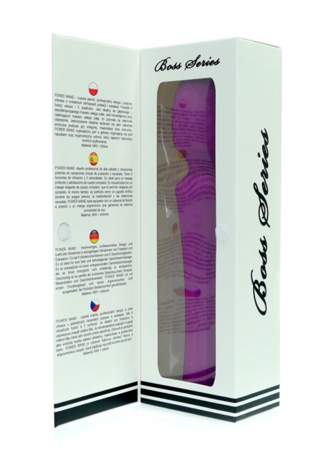 Stymulator-Rechargeable Power Wand - Purple B - Series Magic