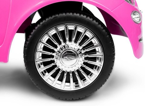 JEŹDZIK FIAT 500 PINK