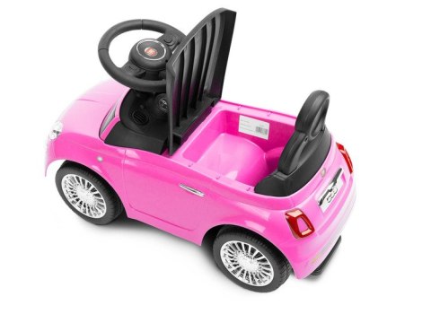 JEŹDZIK FIAT 500 PINK