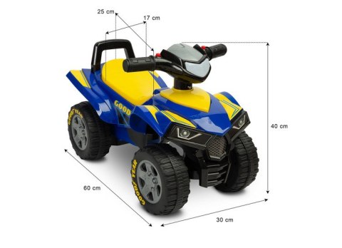 JEŹDZIK QUAD GOODYEAR RED